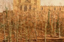 Winter Trees and Durham Cathedral