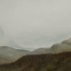 Glen Coe, Scottish Highlands. Watercolour