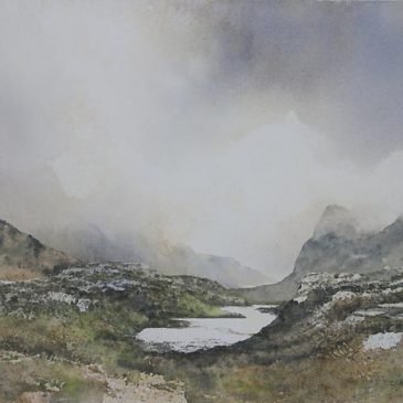 Passing Shower, Isle of Harris – Scottish landscape painting