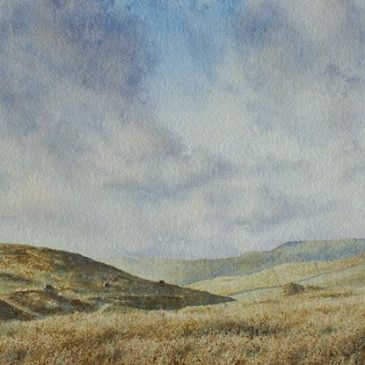 Grouse Butts on Alston Moor – Pennine landscape painting