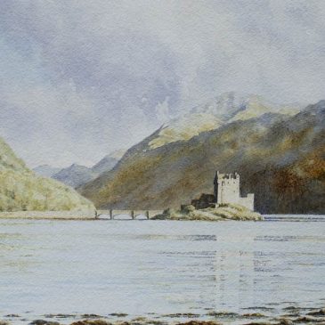 Eilean Donan Castle – Scottish landscape painting