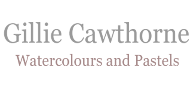 Logo - Gillie Cawthorne Watercolours and Pastel Artist