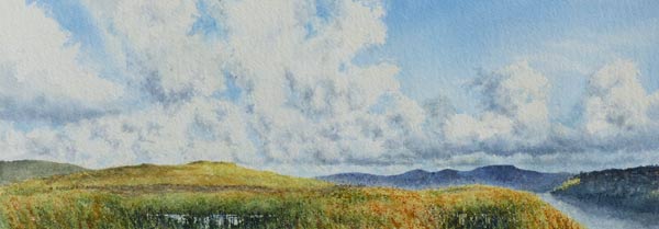 Big Sky Cross Fell – Pennine landscape painting