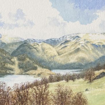 Silver Bay, Ullswater – Cumbrian landscape painting