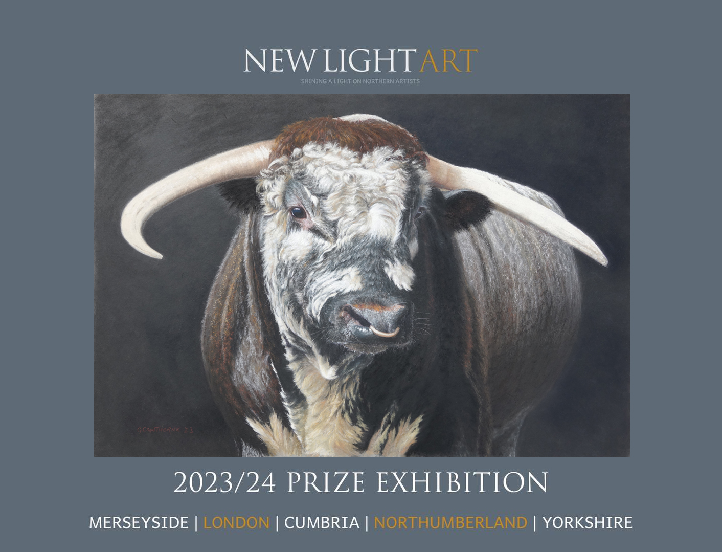 New Light Art Prize Exhibition flyer